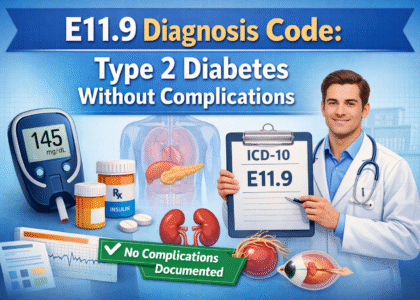e11.9 diagnosis code